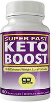 Super Fast Keto Boost Natural Ultra Fast Advanced Ketones BHB Ketogenic Weight Loss Pills 60 Capsules 800 MG GO BHB Salts to Help Your Body Enter Ketosis More Quickly