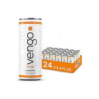 Vengo Energy - Orange Flavor - 8.4oz - 24 Pack Energy Drinks