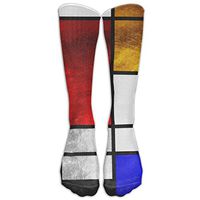 Socks Luxury Mondrian Unisex Outdoor Adult Sport Over-The-Calf Knee High Stockings