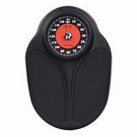 Mechanical Bathroom Scales, Oversized Dial, Easy to Read Analog Dial, Rugged Metal Platform, No Buttons Or Batteries, Weights Up to 150 Kg