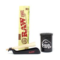 RAW Catcher Next Level Ash Tray with RAW Cones 30 Pack King Size