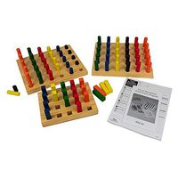 Sammons Preston Visual Perception Assessment Program, Children Sight Testing Pegboard and Pegs Game