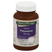 Central Market Potassium 99 Mg Tablets 100 ct