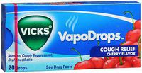 Vicks VapoDrops Cherry - 20 Drops