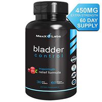 Bladder Control For Women - Potent Blend of L-Arginine, Cranberry Extract, and Pumpkin Seed - Useful for Urinary Tract Infection Treatment - 60 Caps