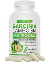 100% Pure Garcinia Cambogia Extract with 95% HCA for Fast Fat Burn - Fit Products Best Appetite Suppressant & Carb Blocker - All Natural Clinically Proven Weight Loss Supplement Diet Pills for Women
