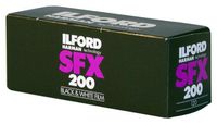Ilford SFX 200 (Infrared) Medium Speed Black and White Camera Film with Extended Red Sensitivity for Creative Photography, ISO 200, 120 Size