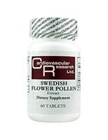 Cardiovascular Research Swedish Flower Pollen Extract, White, 60 Count