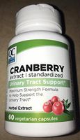 Quality Choice Cranberry Extract Urinary Tract Support vegetarian capsules 60 count