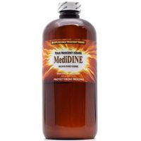 500 mL of MediDINE 60ppm Nascent Iodine (No Chemicals) in BPA-Free Clear Plastic Bottle