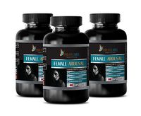 Women libido Enhancer Pills - Female Arousal Enhancement Complex - Improves Performance - mucuna pruriens Velvet Bean - 3 Bottles 180 Capsules