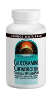 Source Naturals Glucosamine Chondroitin Complex with MSM, 30 Tablets