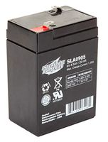 Interstate Batteries 6V 4.5AH Sealed Lead Acid (SLA) Battery (AGM) - .187 FASTON Spade Terminals (SLA0905)