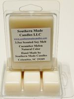 2 Pack 3.5 oz Scented Soy Wax Candle Melts Tarts - Cucumber Melon