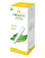 Organyc 100% Certified Organic Cotton Tampons, Normal Flow, Cardboard Applicator, 16 Count