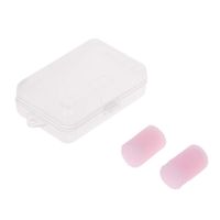 1 Pair Cylindrical Wax Earplugs Waterproof Noise Cancelling Earplugs Hearing Protection