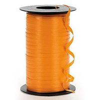 ORANGE CURLING RIBBON - Party Supplies - 1 Piece