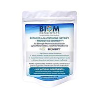High Potency 500mg Reduced L-Glutathione (Setria Brand) + Probiotic Suppository to Naturally Boost Immunity and Strength Innate Immunity Against Infections (15 Count)