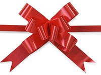 Butterfly Pull Bow 100 Count - 4" - Red