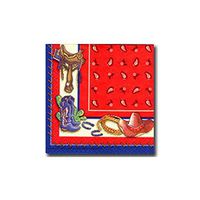 Special Occasions Western Theme Luncheon Paper Napkins