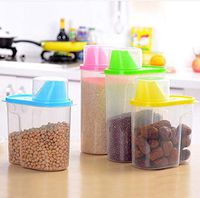 Bonwete 1pcs Dehydrated Food Storage Canisters + BPA-Free +Kitchen Container for Chips Snacks(Green)