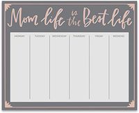 A Weekly Paper Notepad"Mom Life is The Best Life" with 60 Pages-9" x 7.25" x 0.25"