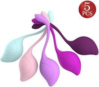 Kegel Exercise Weights Balls,Massage Ben Wa Balls & Pelvic Floor Exercises Tightening for Women Beginners & Advanced