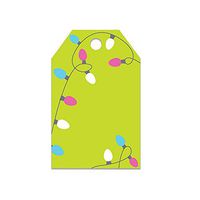 Holiday Lights Printed Gift Tags - 2 1/4 x 3 1/2 (100)