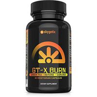 GT-X Burn Thermogenic Fat Burner - Stimulant Weight Loss Diet Pills That Work Fast for Men and Women: Energy Booster, Appetite Suppressant - Premium Green Tea Extract Supplement - 60 Veggie Diet Pills