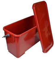 Golden Star MBU16SEALR Microfiber Charging Bucket, Red