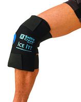 Cold & Hot Therapy System Ice Pack Knee Wrap - Ice It!® MaxCOMFORT™ (Knee Design; 12” x 13”) – from Battle Creek Equipment, Hot & Cold Therapy Items Since 1931!