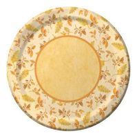 Fall Bouquet 10-1/4-inch Paper Plates 8 Per Pack