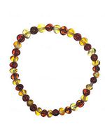 Baltic Amber Adult Bracelet by UMAI – Natural Pain Relief for Carpal Tunnel, Arthritis, Anxiety, Migraine for Men and Women (Milk and Honey)