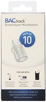 BACtrack Breathalyzer Mouthpieces (Pack of 10) | Compatible with BACtrack Keychain, Go and VIO Keychain Breath Alcohol Testers