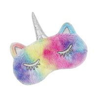 Cute Unicorn Sleeping Eye Mask Soft Eye Cover for Girls Kids Women Teens Travel