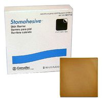 Stomahesive Skin Barrier Without Starter Hole, 4" x 4" (Box of 5)