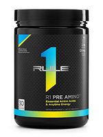 Rule 1 Proteins RU0443 Pre Amino 30 Serving Blue Razz Lemonade, 252 Grams
