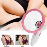 Breast Massager,Electric Vacuum Cups Massager,Chest Vacuum Massage,Body Fat Firming Skin Bust Lift Up Machine,L