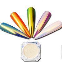 Nail Art,Putars Sexy Chrome Powder Nail Art Chrome Pigment Powder Dust Fairy Dust Manicure Nail Glitter Decoration