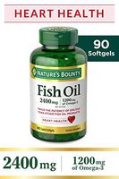 Nature's Bounty Fish Oil 2400 mg Softgels, 90 count