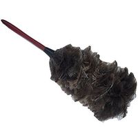 MELADY Portable Home Office Ostrich Feathers Dusters Brush Duster (23'')