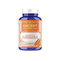 Ancient Apothecary Fermented Turmeric Supplement, 90 Capsules - Full-Spectrum Curcumin Infused with Organic Essential Oils and Digestive Bitters…