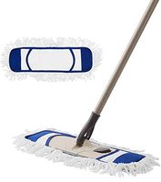 Eyliden Dust Mop Microfiber Hardwood Floor Mop with Extendable Adjustable Handle and 2 Mop Refills for Wet or Dry Floor Cleaning