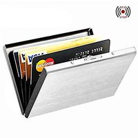 Pysod Credit Card Holder Metal Credit Card Case Metal Credit Card Holder Protector Slim Credit Card Case for Women Or Men
