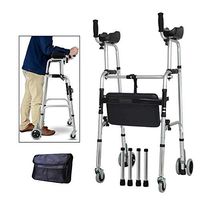 Foldable Premium Walker - Lightweight Aluminum - Maximum Mobility in Home and Outdoor