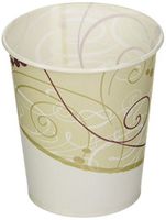 SCCR53J - Jazz Waxed Paper Cold Cups, 5 Oz, Tide Design