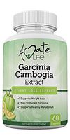 Garcinia Cambogia Extract HCA Hunger Suppressant for Women and Men -100% Satisfaction Guaranteed -Promotes Energy Levels Metabolism Booster, 60 Capsules Made in USA by Amate Life