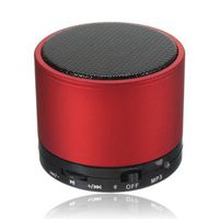 Water & Wood Mini Metal HiFi Beatbox A2DP Bluetooth TF MP3 Player Handfree Mic Stereo Speaker