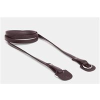 Cecilia Gallery 52" Narrow Leather Camera Strap (Brown/Brown Stitching)