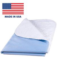 Super Size Washable Bed Pad/XXXXL Incontinence Underpad - 80 X 36 - Jumbo Big Mattress Protector - Blue